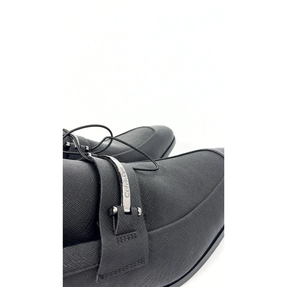 Calvin Klein Men’s Black Dress Loafers Slip-On Shoes Size 9.5 M 701 C26